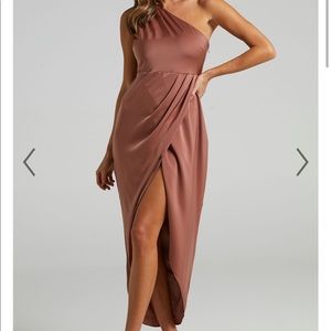 Felt So Happy Dress in Dusty Rose